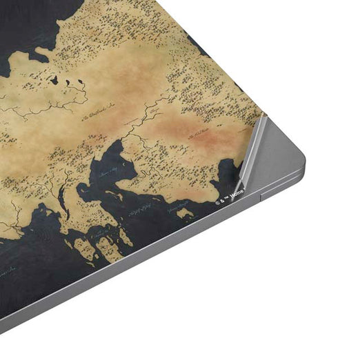 Game of Thrones: Westeros Map Universal Laptop 16in (13 x 9.4in) Skin